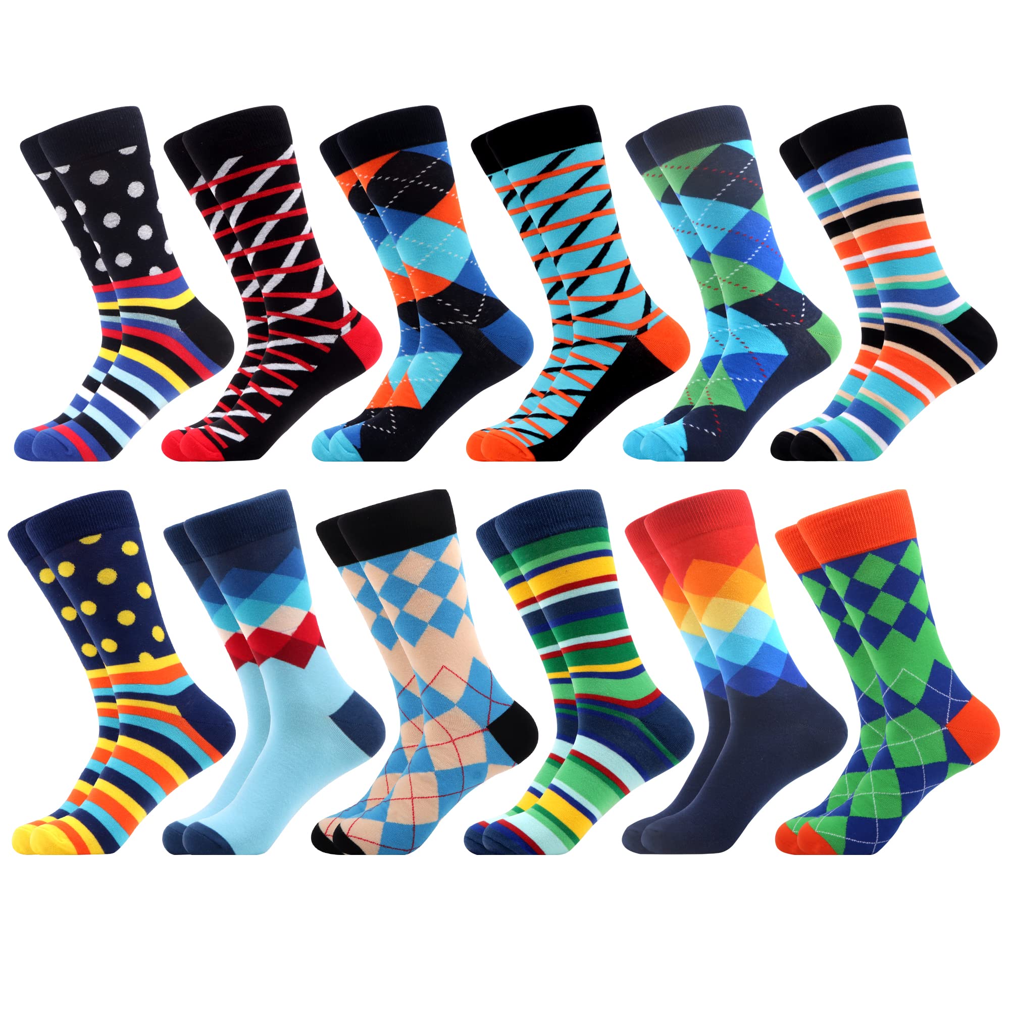 Calzini Uomo Colorati Divertenti Cotone Pettinato Comodi