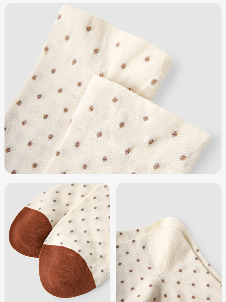Calzini A Strisce E Pois Colorati 5 Paia